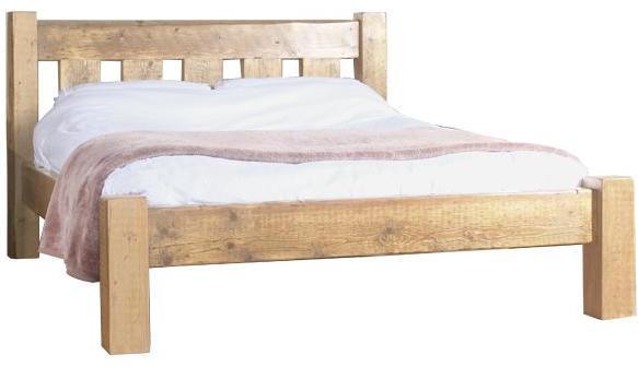 Super aanbieding eiken bed bij Alleseiken.nl