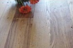 Rustige eiken vloer zonder velling