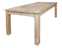 Stoere en ruige boeren oud eiken tafel Farmers van Wild Wood planken bij Alleseiken.nl