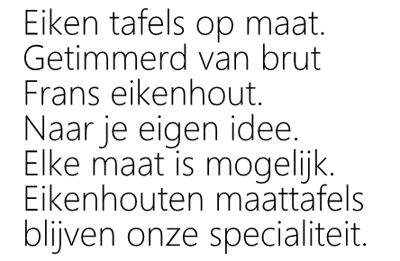 eiken tafels op maat., ze blijven interessant, want eiken maattafels zijn custom-made.