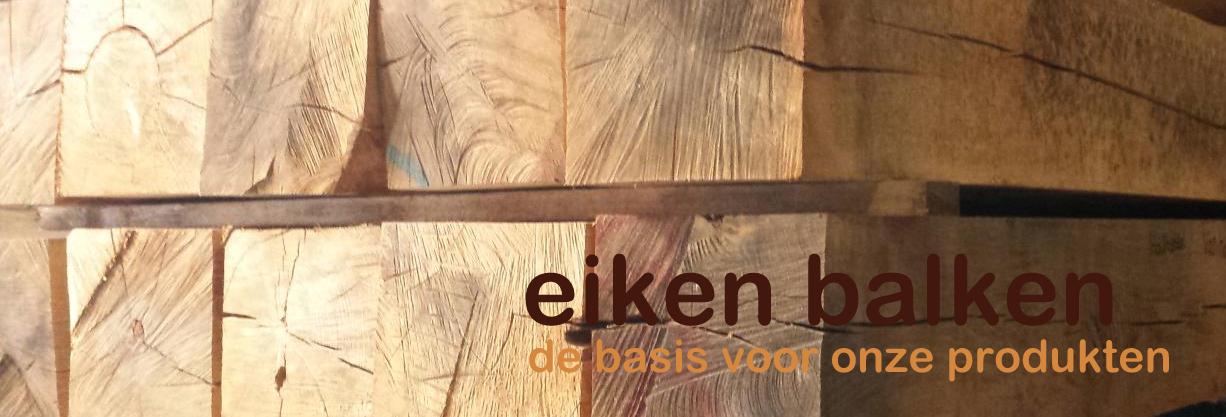 Oud eiken balken. Ook voor eiken bedden en tafelpoten