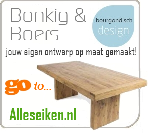 Ontzettend mooie robusste eiken tafel? Ja hoor die koop je bij Alleseiken.nl